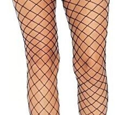 Leg Avenue Fence Net Footless Tights Diamond Net (new)